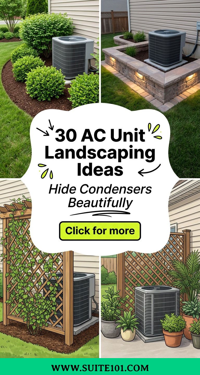 30 AC Unit Landscaping Ideas Hide Condensers Beautifully - 30 AC Unit Landscaping Ideas: Hide Condensers Beautifully