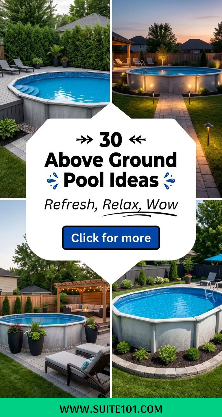 30 Above Ground Pool Ideas Refresh Relax and Wow Every Guest - 30 Above Ground Pool Ideas: Refresh, Relax, and Wow Every Guest