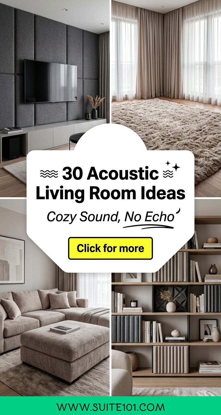30 Acoustic Living Room Ideas for Cozy Room-Filling Sound - 30 Acoustic Living Room Ideas for Cozy, Room-Filling Sound