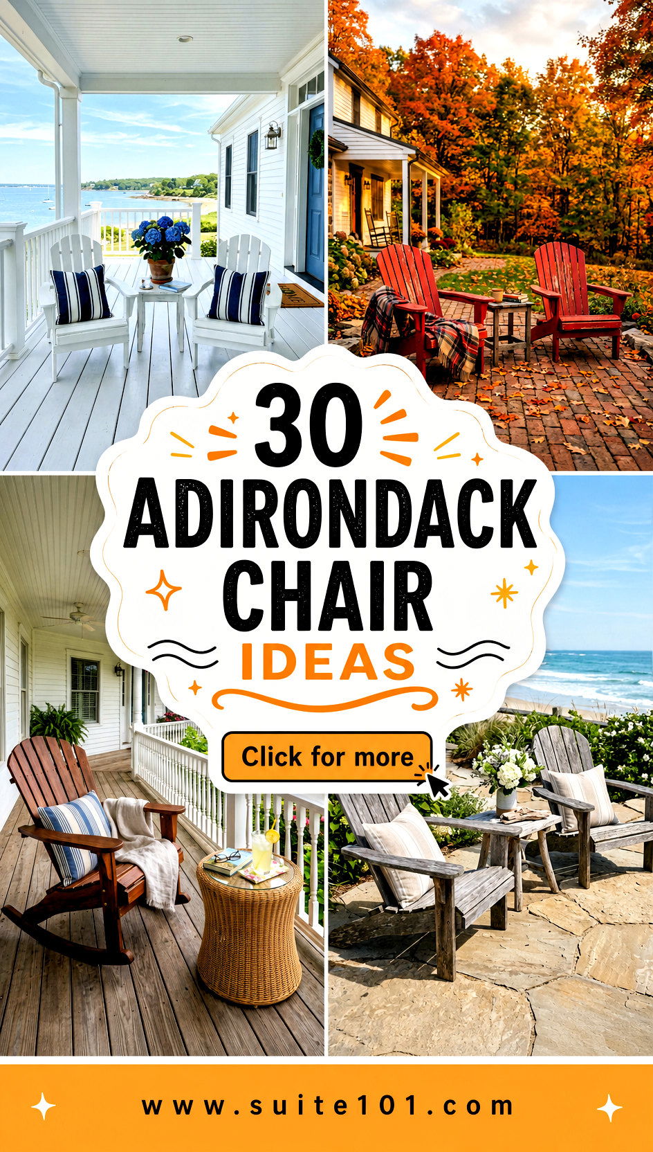 30 Adirondack Chair Ideas Cozy Outdoor Comfort Starts Here - 30 Adirondack Chair Ideas: Cozy Outdoor Comfort Starts Here