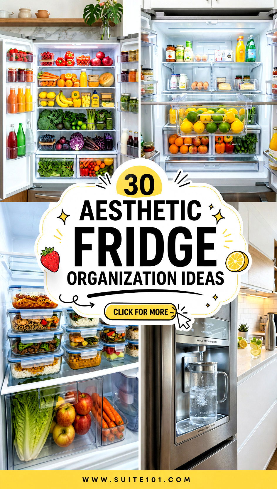 30 Aesthetic Fridge Organization Ideas That Look Amazing - 30 Aesthetic Fridge Organization Ideas That Look Amazing