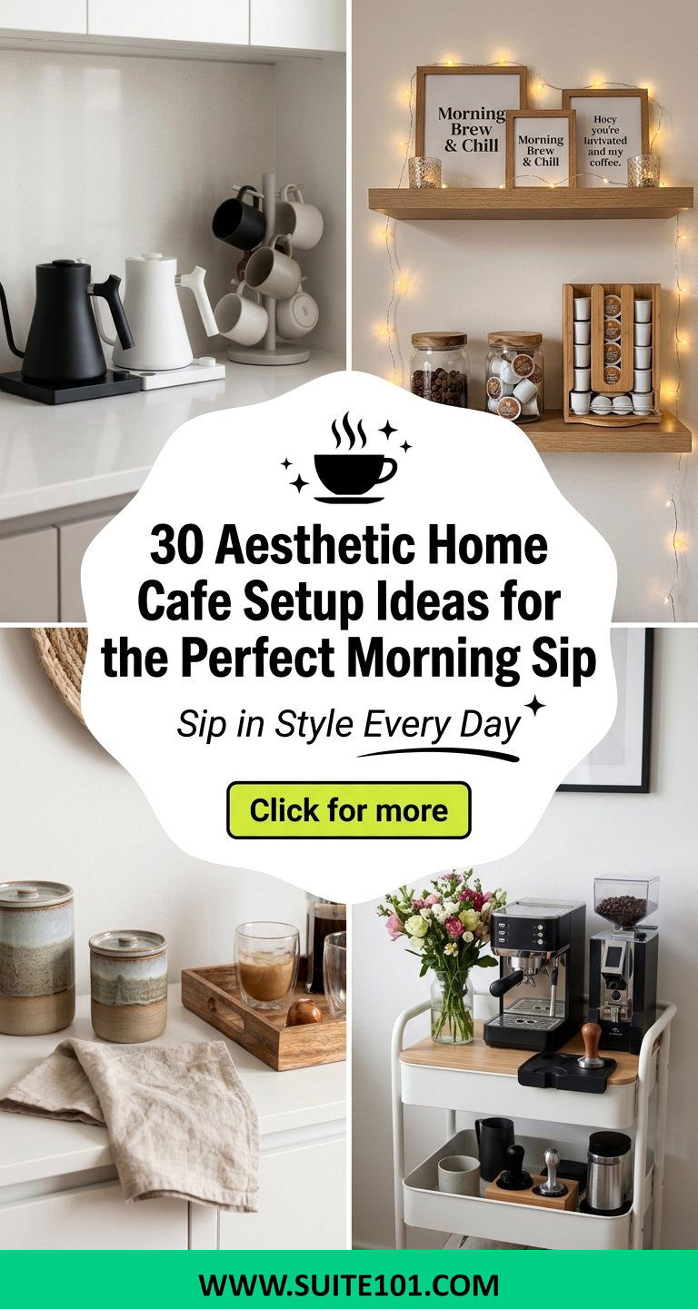 30 Aesthetic Home Cafe Setup Ideas for the Perfect Morning Sip - 30 Aesthetic Home Cafe Setup Ideas for the Perfect Morning Sip