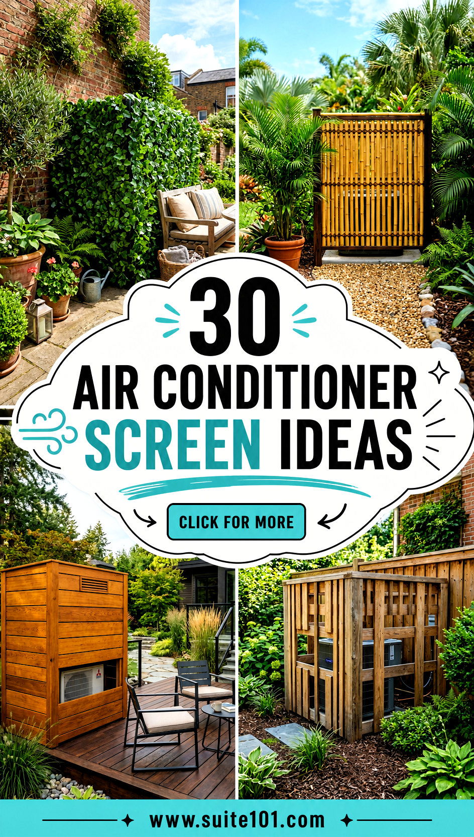 30 Air Conditioner Screen Ideas Privacy and Style for Summers - 30 Air Conditioner Screen Ideas: Privacy and Style for Summers