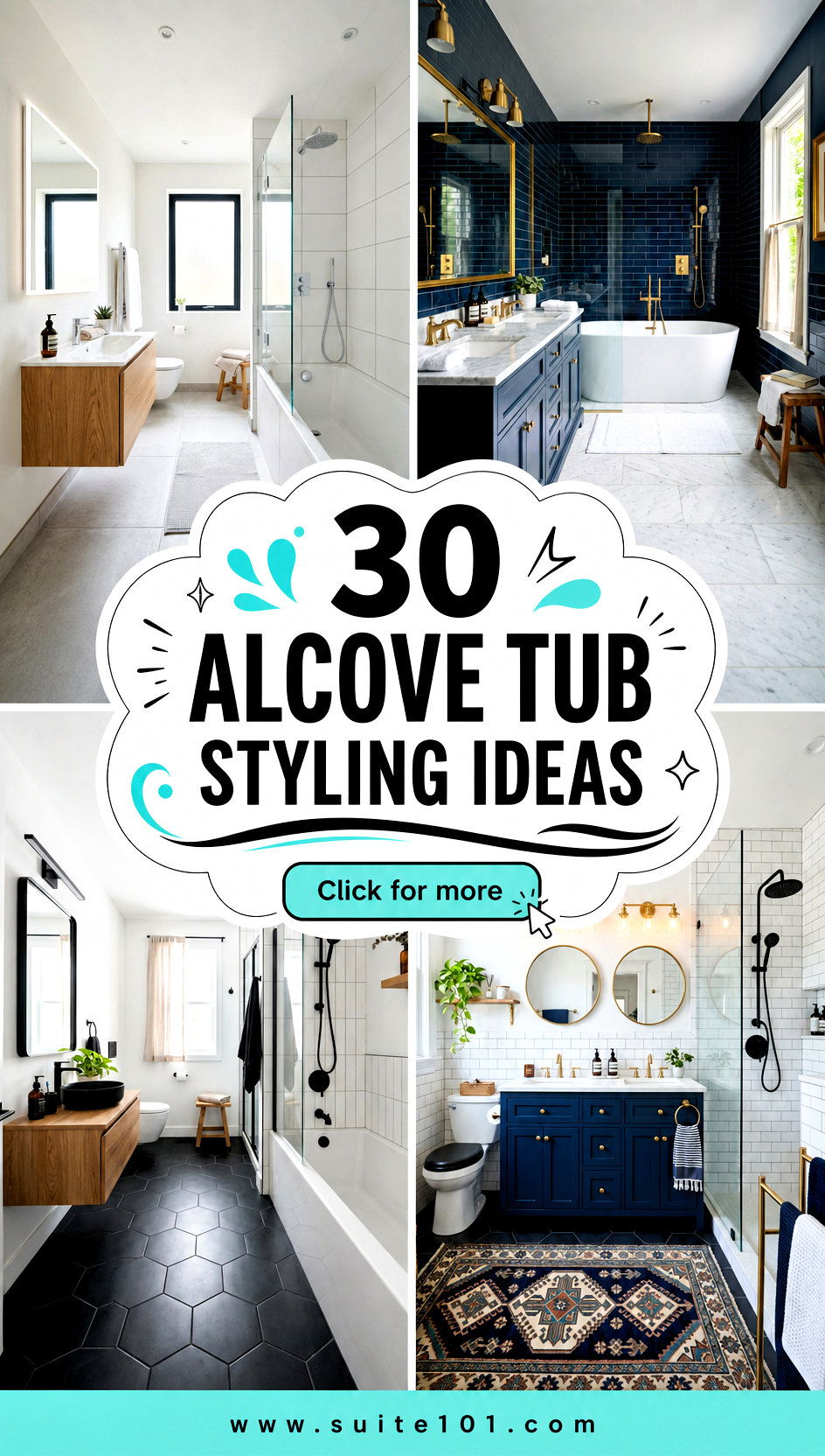 30 Alcove Tub Styling Ideas For Spa-Like Bathrooms Today - 30 Alcove Tub Styling Ideas For Spa-Like Bathrooms Today