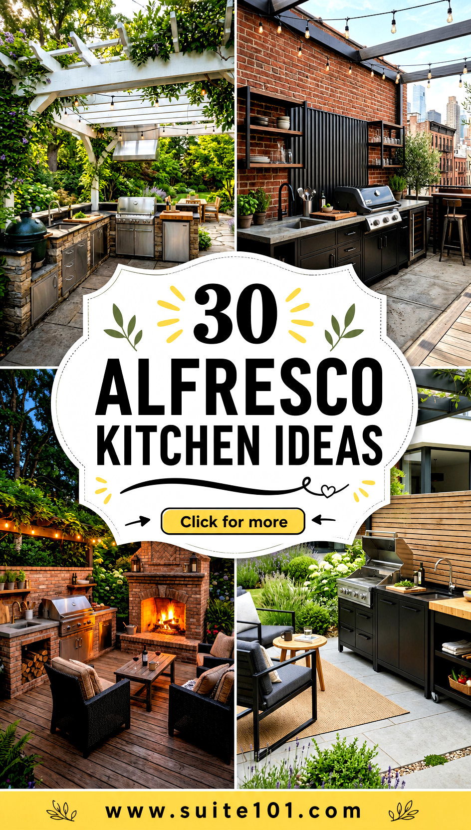 30 Alfresco Kitchen Ideas for Outdoor Meals Youll Love - 30 Alfresco Kitchen Ideas for Outdoor Meals You'll Love