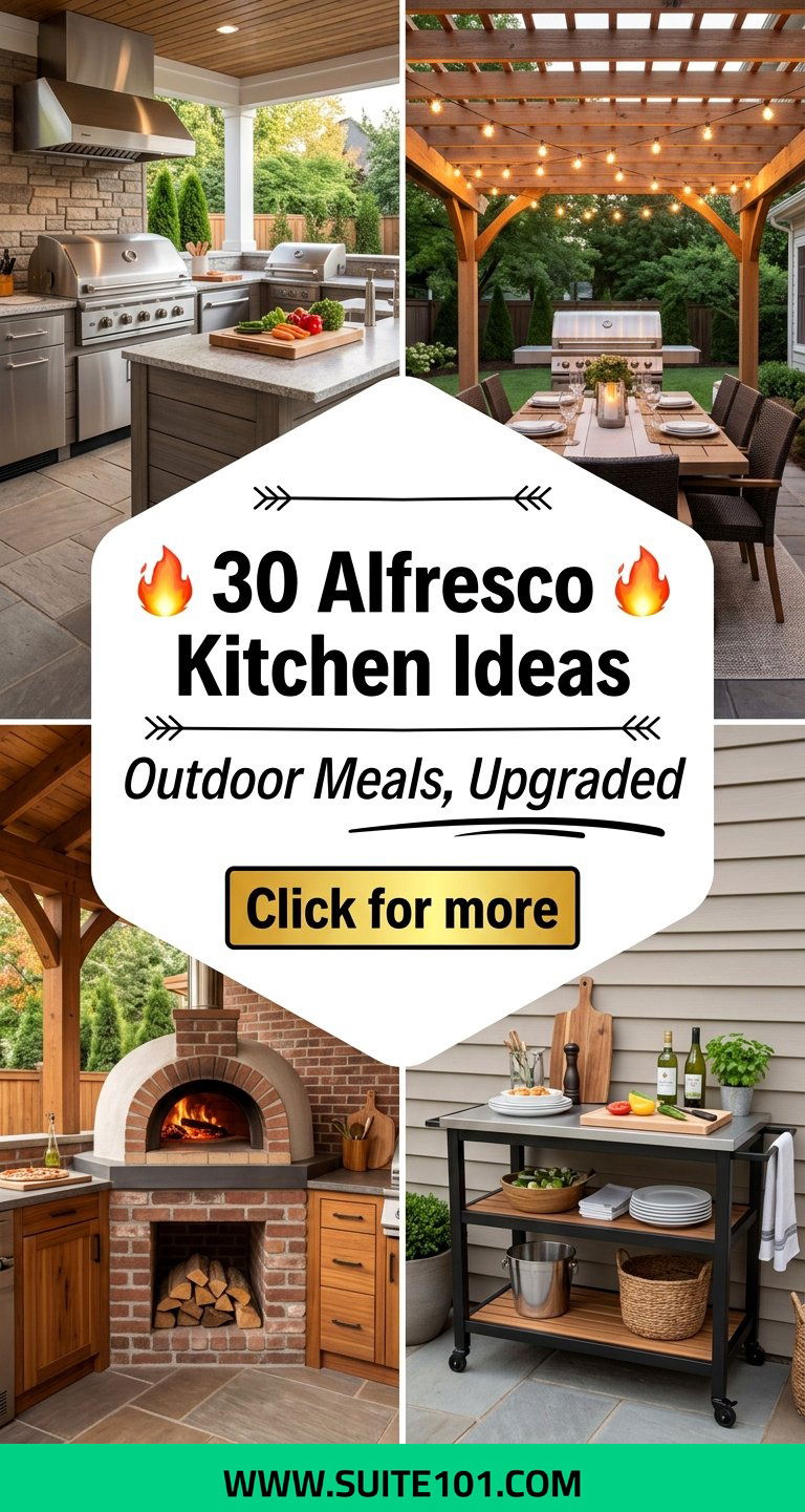 30 Alfresco Kitchen Ideas for Outdoor Meals Youll Love - 30 Alfresco Kitchen Ideas for Outdoor Meals You'll Love