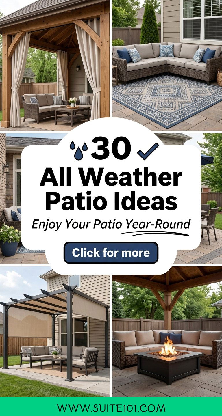 30 All Weather Patio Ideas Enjoy Your Patio Year-Round - 30 All Weather Patio Ideas: Enjoy Your Patio Year-Round