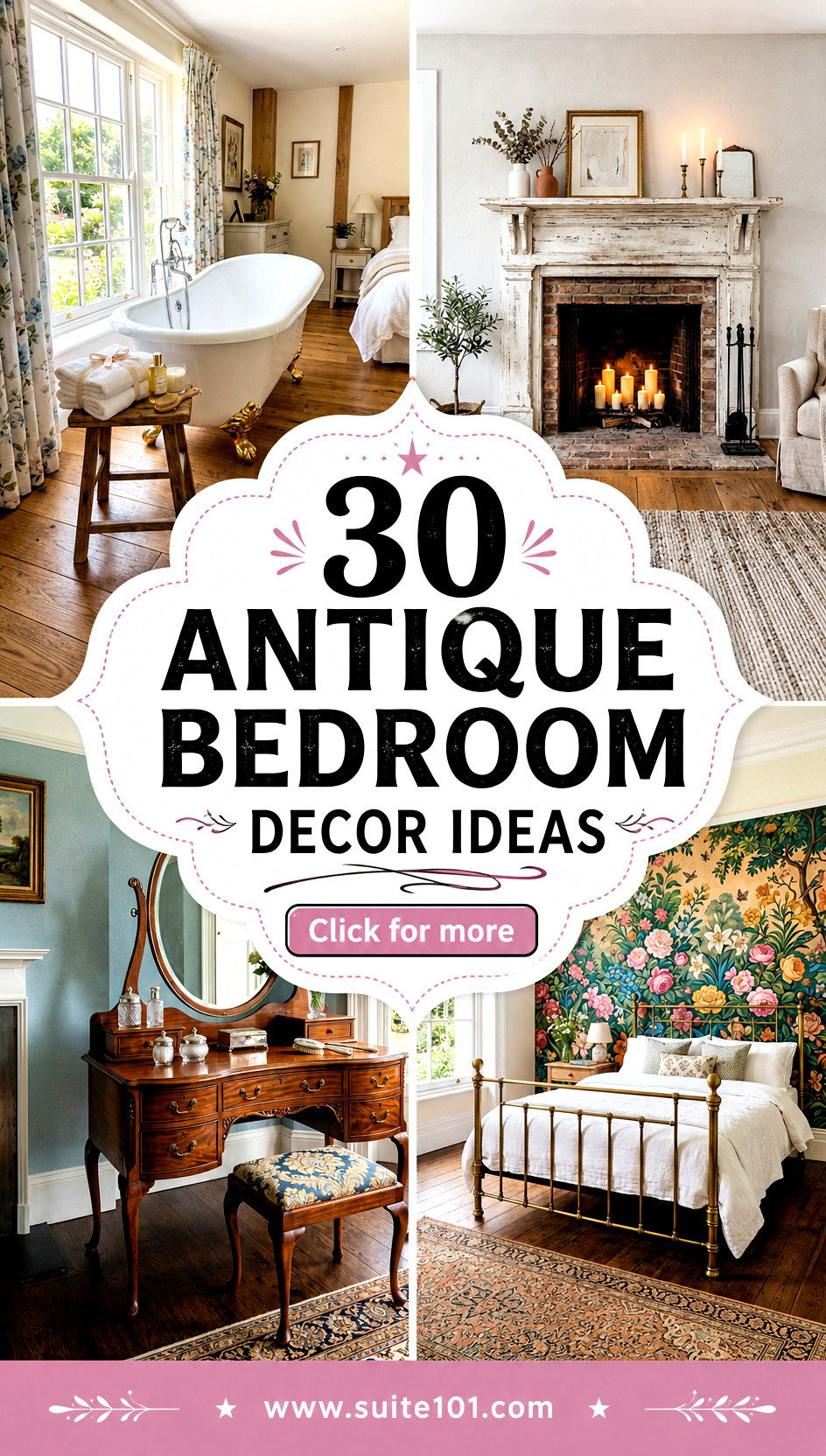 30 Antique Bedroom Decor Ideas for Cozy Style and Timeless Charm - 30 Antique Bedroom Decor Ideas for Cozy Style and Timeless Charm