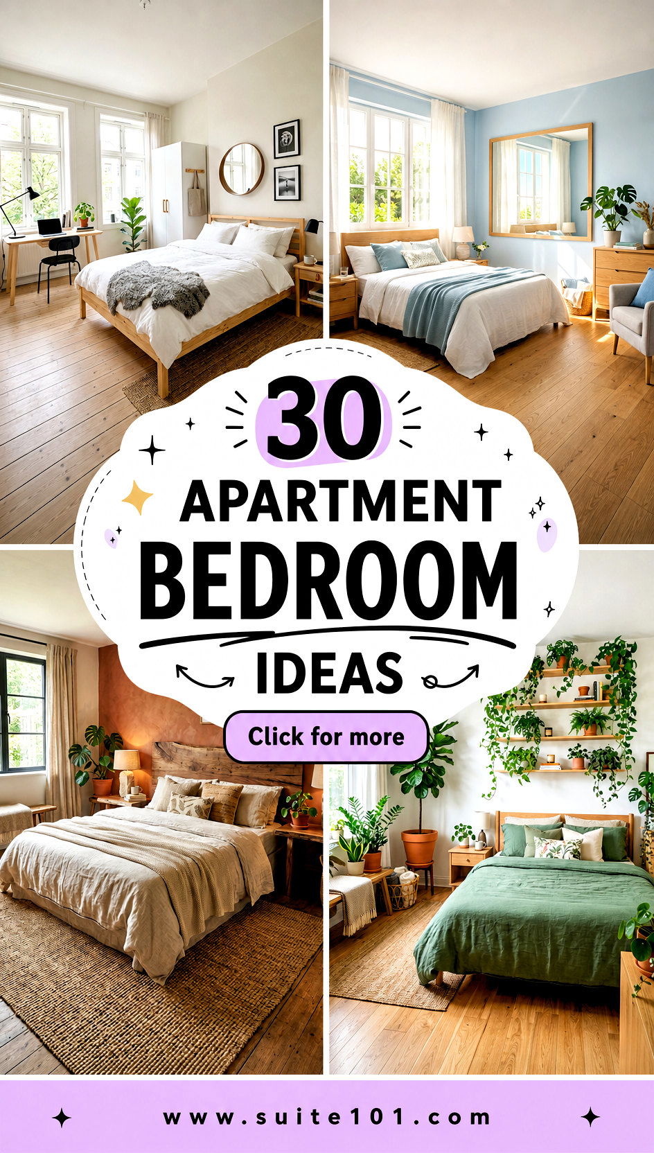 30 Apartment Bedroom Ideas for Smart Storage and Stunning Style - 30 Apartment Bedroom Ideas for Smart Storage and Stunning Style