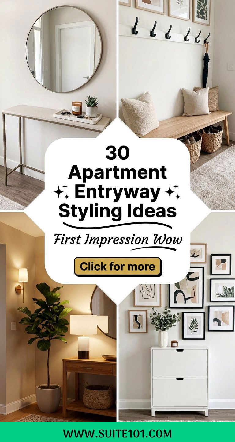 30 Apartment Entryway Styling Ideas for First Impression Wow - 30 Apartment Entryway Styling Ideas for First Impression Wow