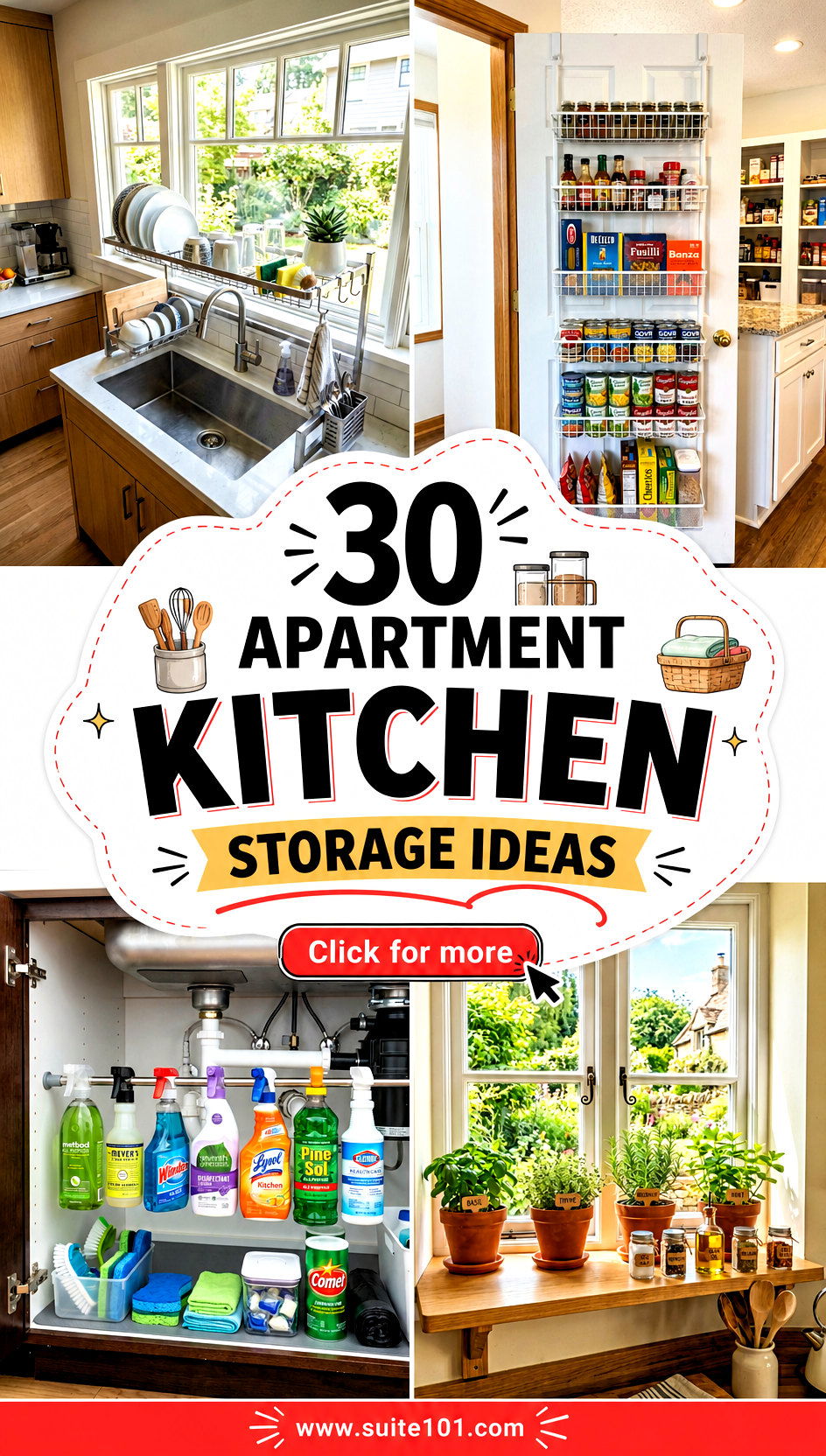 30 Apartment Kitchen Storage Ideas Smart Space-Savers Now - 30 Apartment Kitchen Storage Ideas: Smart Space-Savers Now