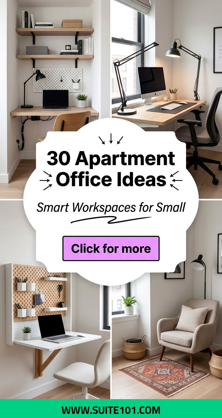 30 Apartment Office Ideas Smart Workspaces for Small Apartments - 30 Apartment Office Ideas: Smart Workspaces for Small Apartments