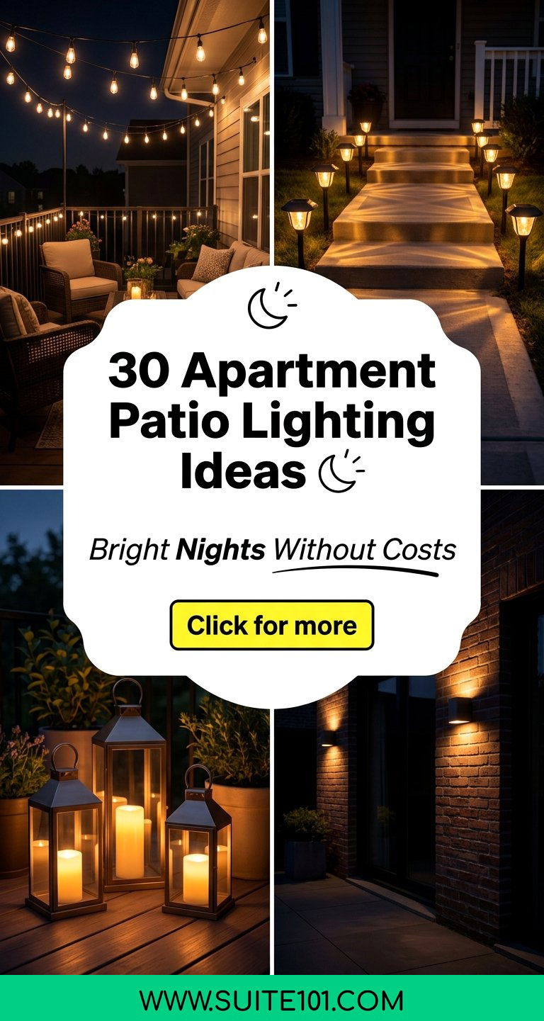 30 Apartment Patio Lighting Ideas Bright Nights Without Costs - 30 Apartment Patio Lighting Ideas: Bright Nights Without Costs