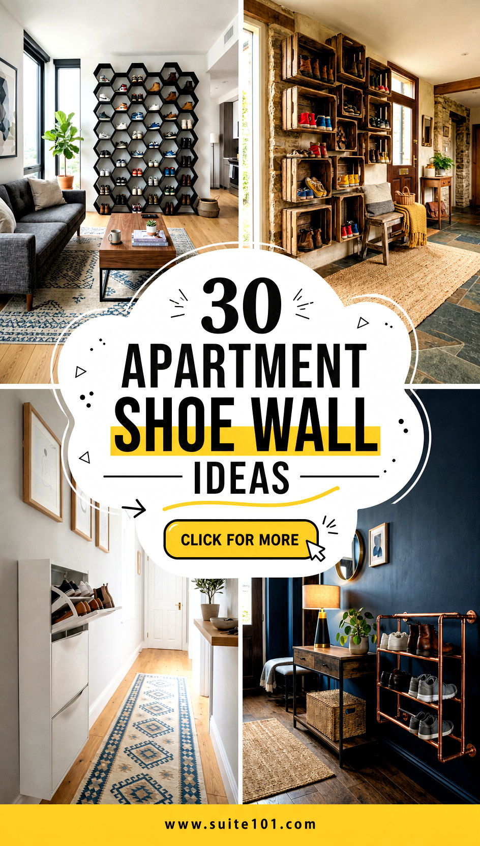 30 Apartment Shoe Wall Ideas For Entryways Neat And Tidy - 30 Apartment Shoe Wall Ideas For Entryways Neat And Tidy
