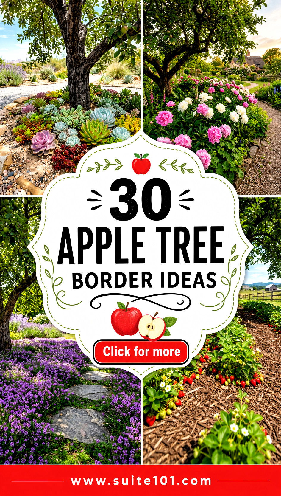 30 Apple Tree Border Ideas to Upgrade Your Garden Edge - 30 Apple Tree Border Ideas to Upgrade Your Garden Edge
