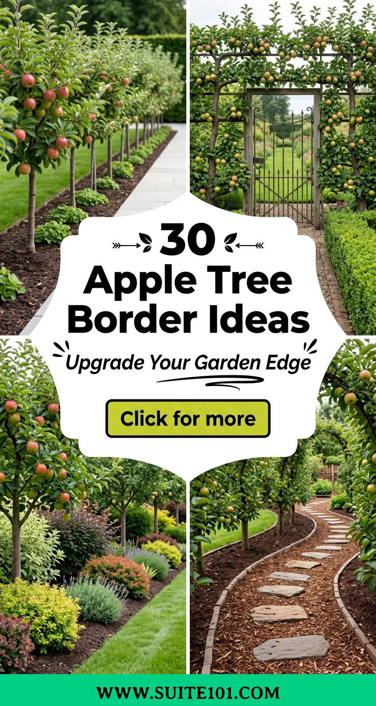 30 Apple Tree Border Ideas to Upgrade Your Garden Edge - 30 Apple Tree Border Ideas to Upgrade Your Garden Edge