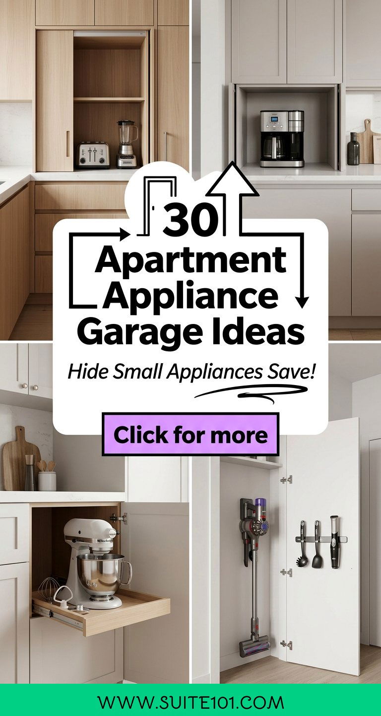 30 Appliance Garage Ideas Hide Small Appliances and Save Space - 30 Appliance Garage Ideas: Hide Small Appliances and Save Space