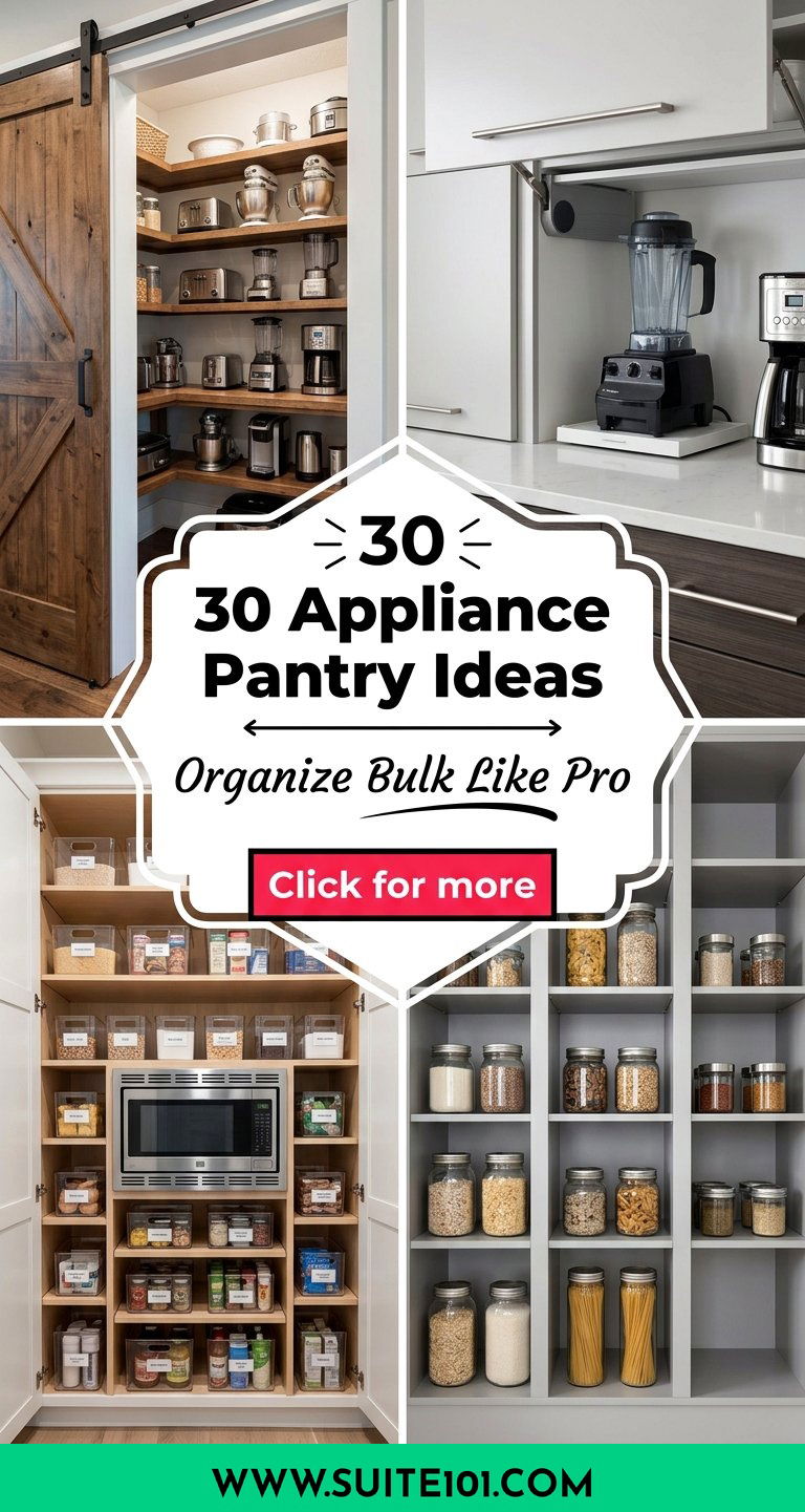 30 Appliance Pantry Ideas Organize Bulk Storage Like a Pro - 30 Appliance Pantry Ideas: Organize Bulk Storage Like a Pro