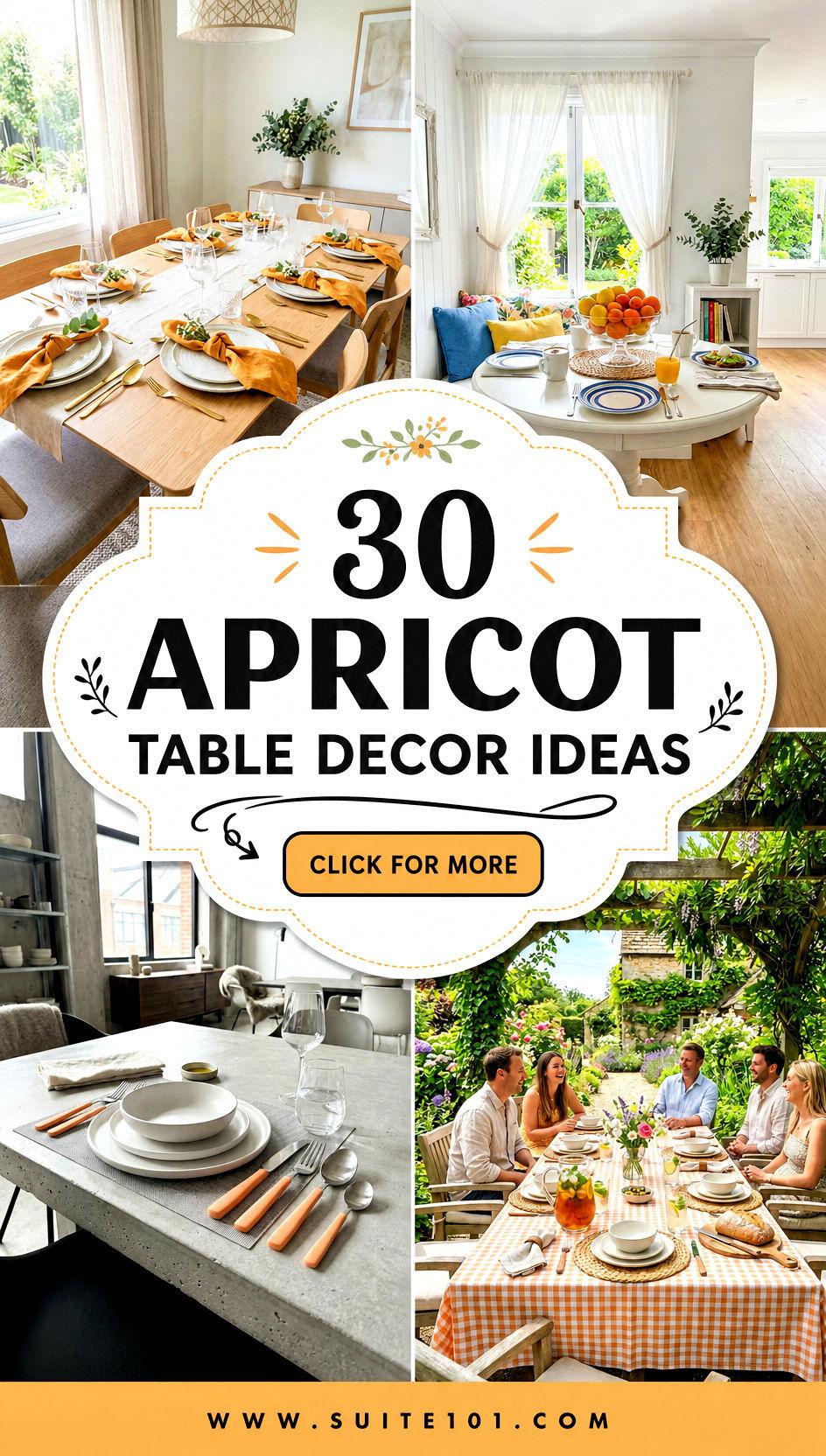 30 Apricot Table Decor Ideas For Stunning Gatherings At Home - 30 Apricot Table Decor Ideas For Stunning Gatherings At Home