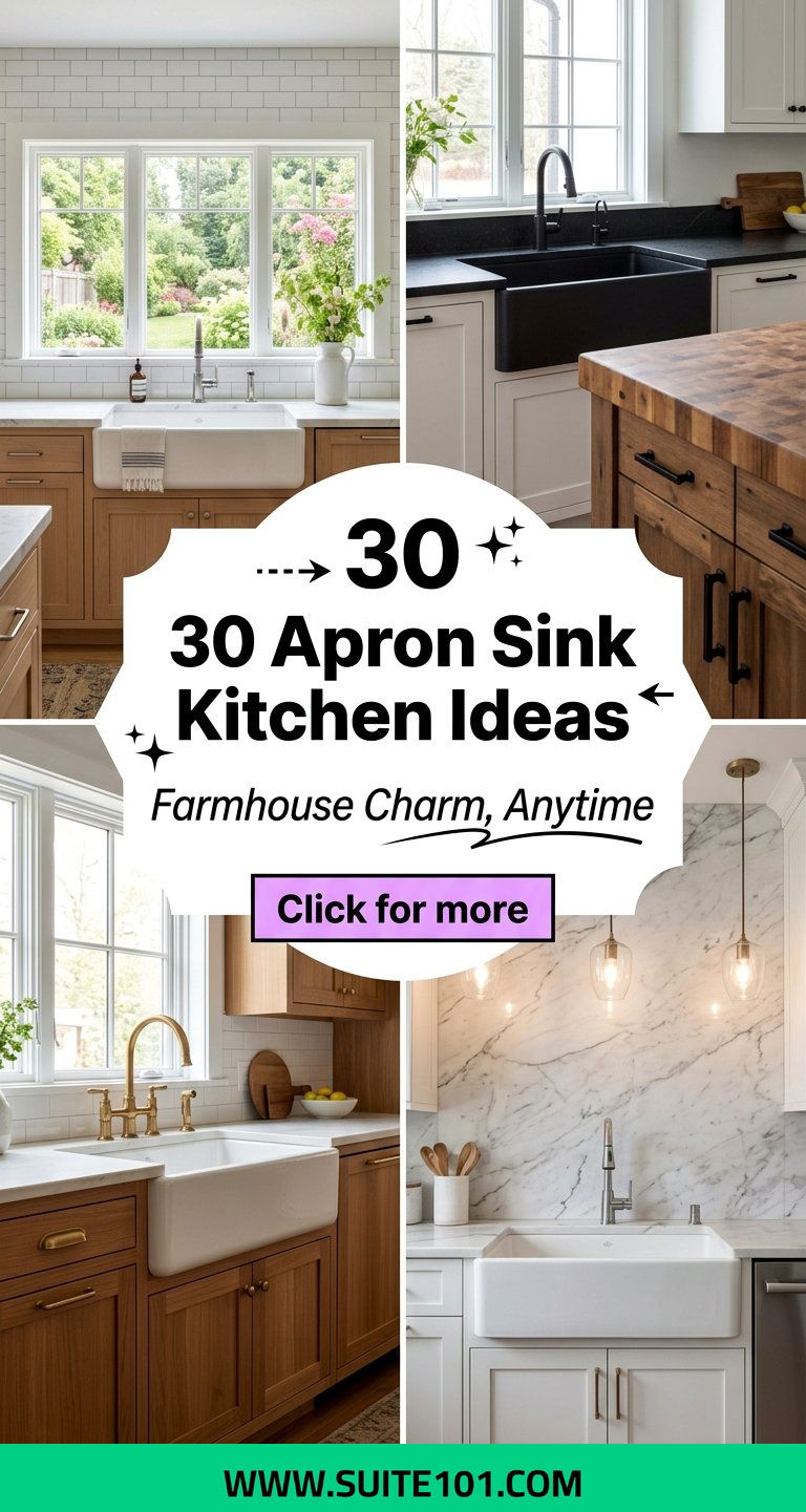 30 Apron Sink Kitchen Ideas Farmhouse Style That Works Anywhere - 30 Apron Sink Kitchen Ideas: Farmhouse Style That Works Anywhere