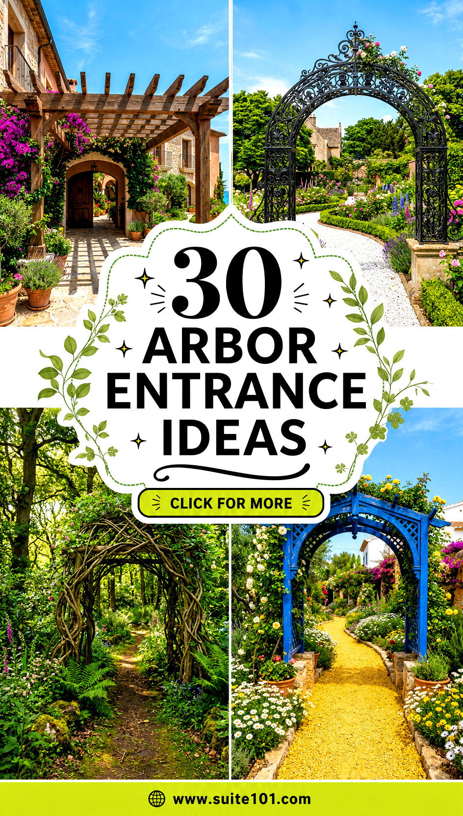 30 Arbor Entrance Ideas to Create a Beautiful Welcome Spot - 30 Arbor Entrance Ideas to Create a Beautiful Welcome Spot