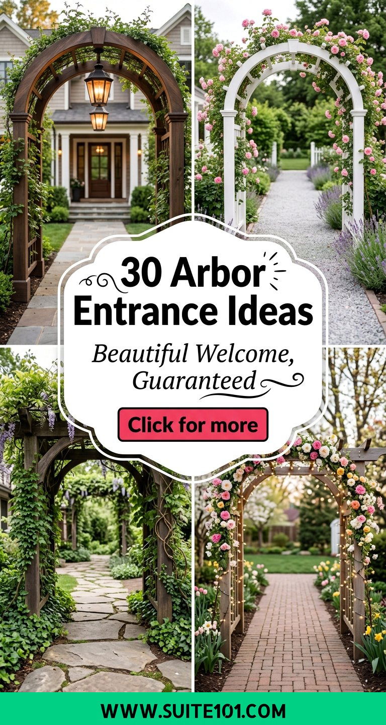 30 Arbor Entrance Ideas to Create a Beautiful Welcome Spot - 30 Arbor Entrance Ideas to Create a Beautiful Welcome Spot