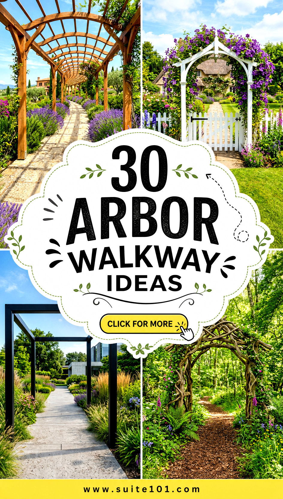 30 Arbor Walkway Ideas for a Welcoming Garden Pathway Feel - 30 Arbor Walkway Ideas for a Welcoming Garden Pathway Feel