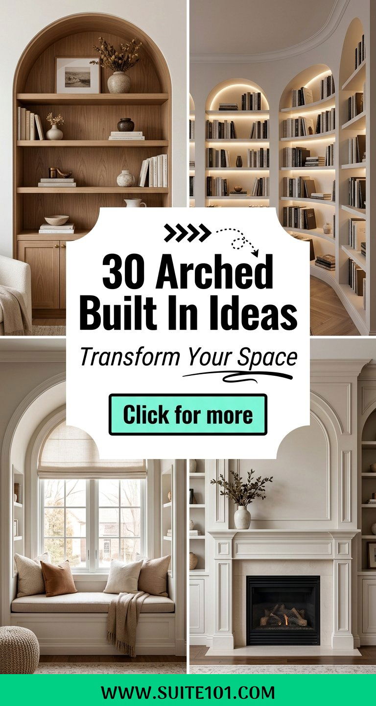 30 Arched Built In Ideas to Transform Your Space Beautifully - 30 Arched Built In Ideas to Transform Your Space Beautifully
