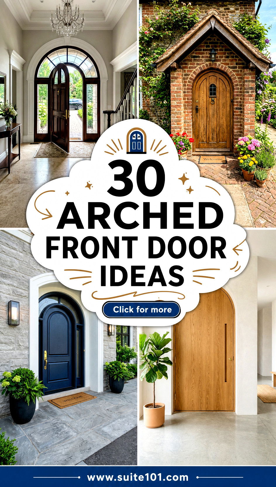 30 Arched Front Door Ideas for a Stunning Entryway Style - 30 Arched Front Door Ideas for a Stunning Entryway Style