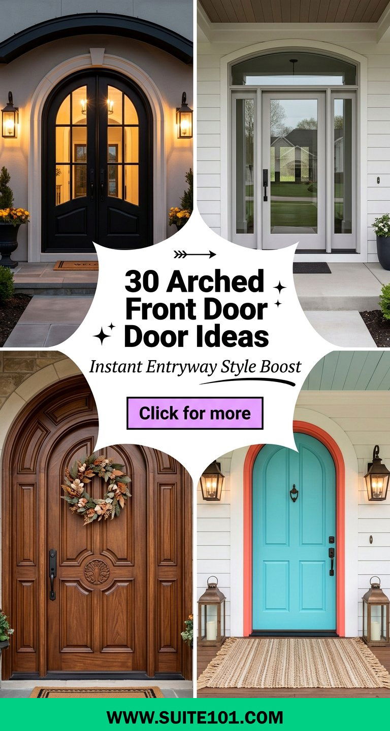 30 Arched Front Door Ideas for a Stunning Entryway Style - 30 Arched Front Door Ideas for a Stunning Entryway Style