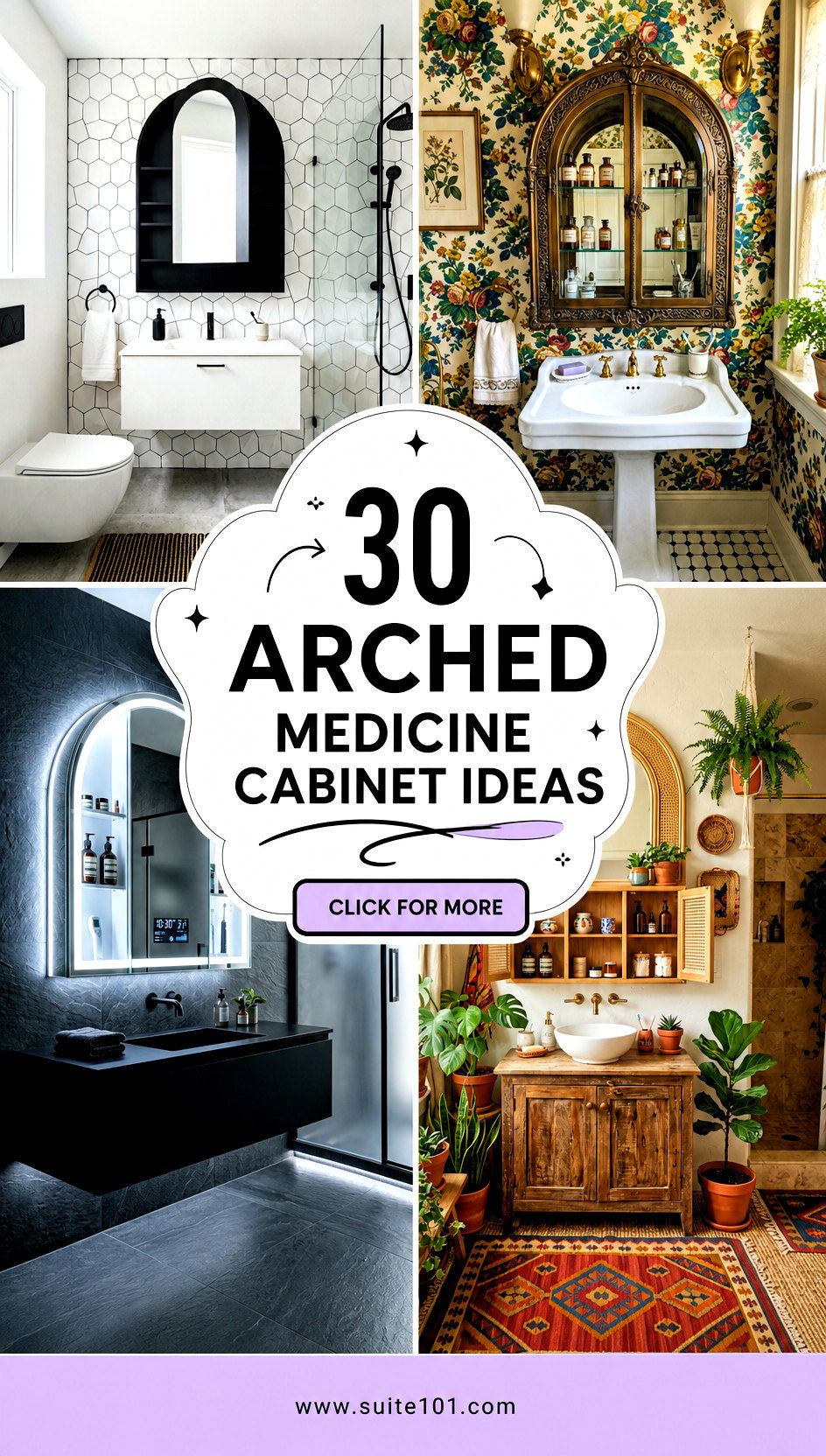 30 Arched Medicine Cabinet Ideas for a Sleek Bathroom Look - 30 Arched Medicine Cabinet Ideas for a Sleek Bathroom Look