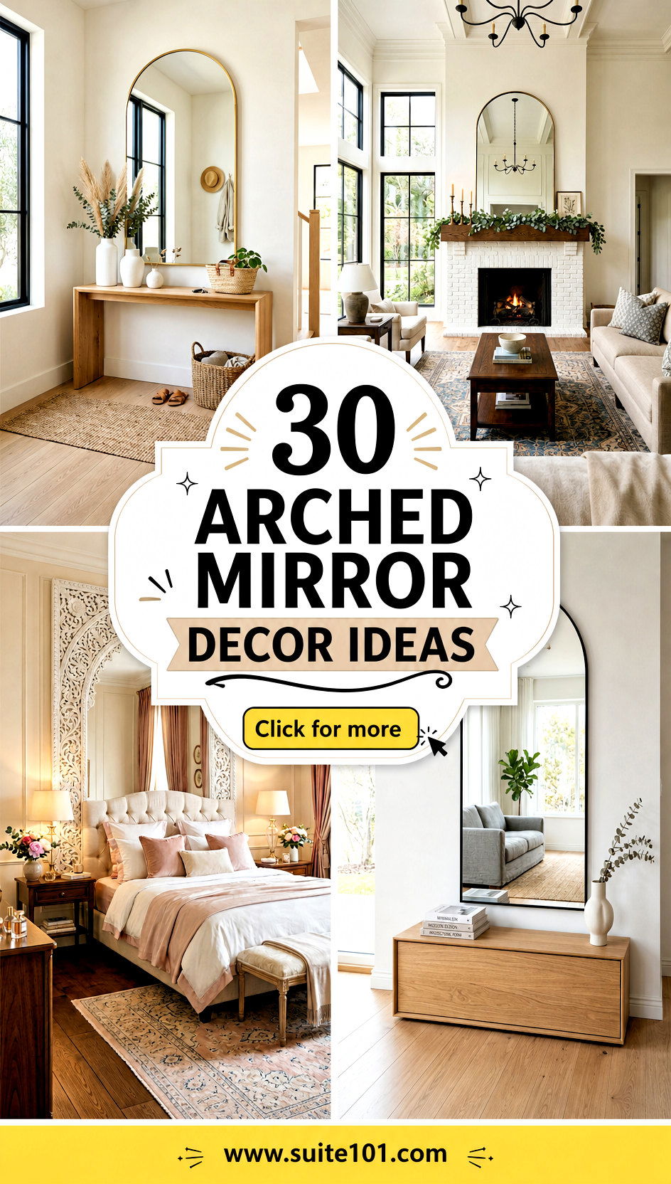 30 Arched Mirror Decor Ideas to Brighten Any Room Effortlessly - 30 Arched Mirror Decor Ideas to Brighten Any Room Effortlessly
