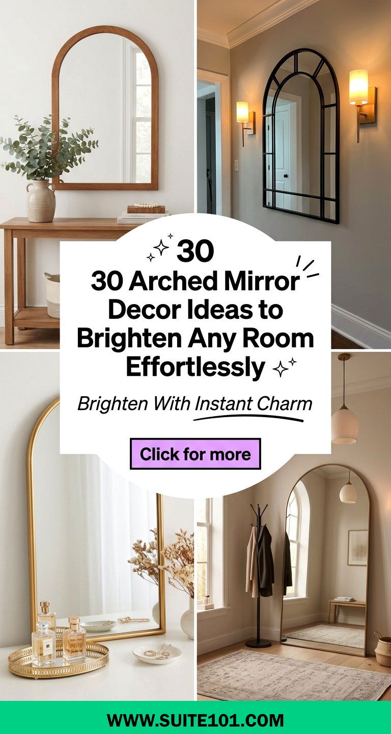 30 Arched Mirror Decor Ideas to Brighten Any Room Effortlessly - 30 Arched Mirror Decor Ideas to Brighten Any Room Effortlessly