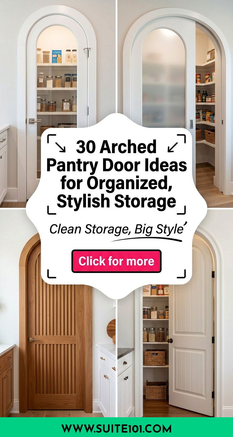 30 Arched Pantry Door Ideas for Organized Stylish Storage - 30 Arched Pantry Door Ideas for Organized, Stylish Storage