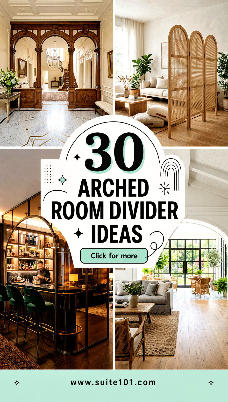 30 Arched Room Divider Ideas to Split Space in Style Today - 30 Arched Room Divider Ideas to Split Space in Style Today