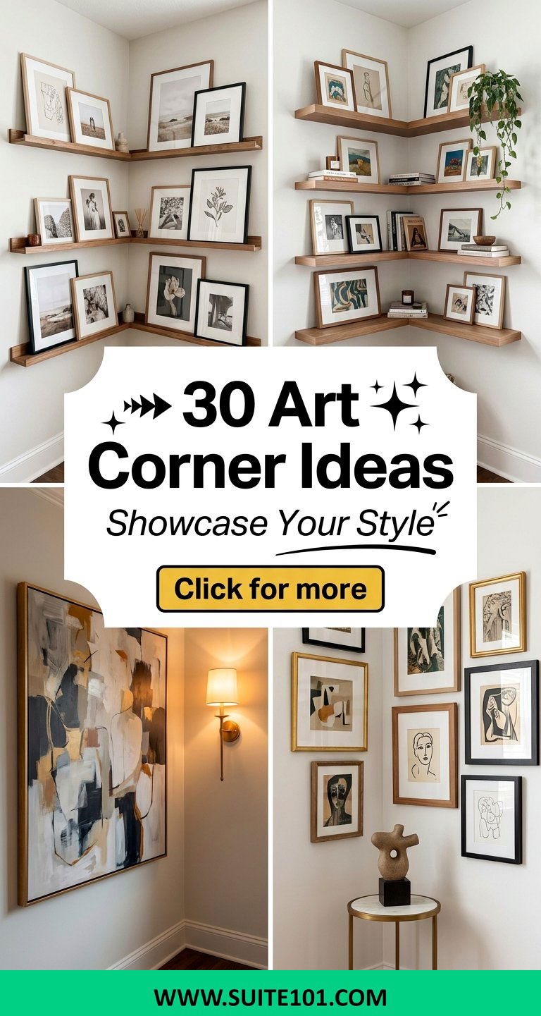 30 Art Corner Ideas to Showcase Your Style at Home Today - 30 Art Corner Ideas to Showcase Your Style at Home Today