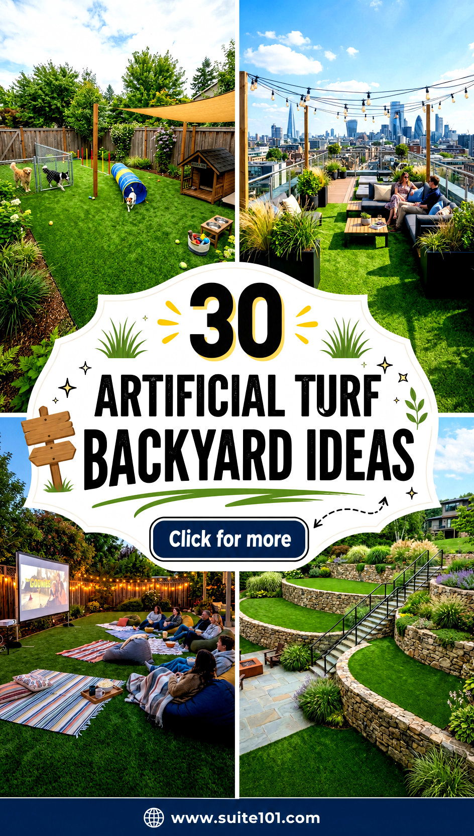 30 Artificial Turf Backyard Ideas for Low-Maintenance Green - 30 Artificial Turf Backyard Ideas for Low-Maintenance Green