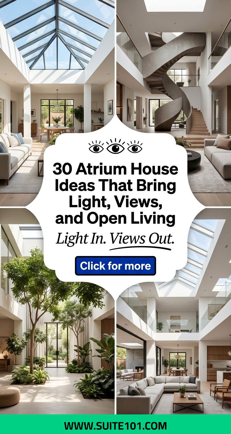 30 Atrium House Ideas That Bring Light Views and Open Living - 30 Atrium House Ideas That Bring Light, Views, and Open Living