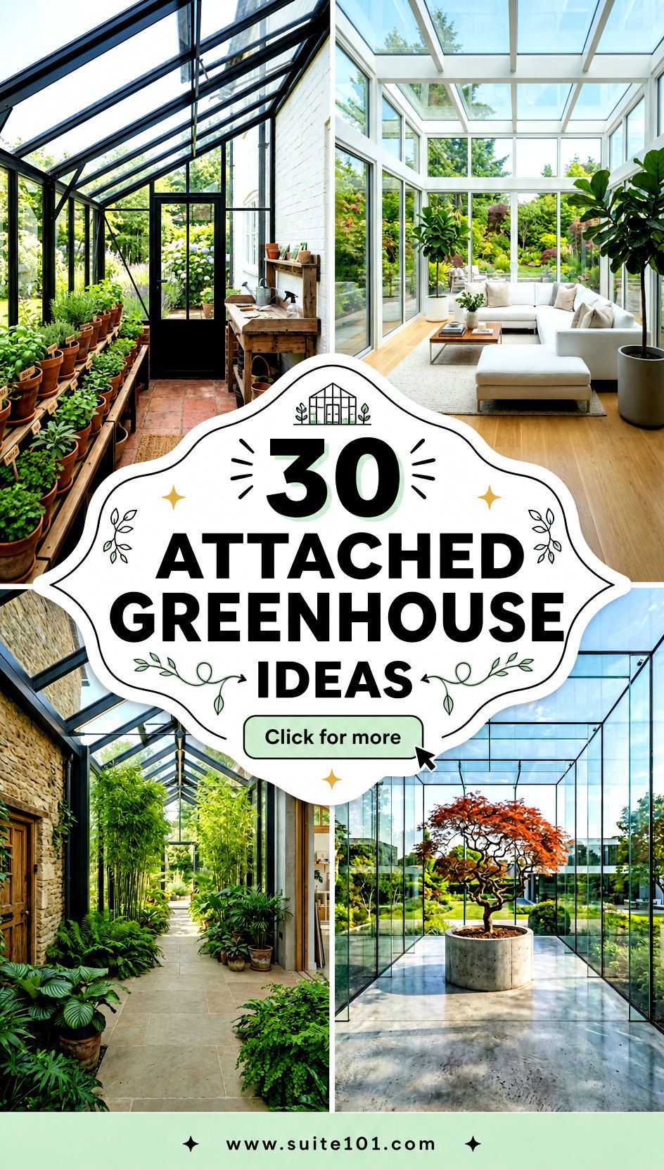 30 Attached Greenhouse Ideas to Grow More and Look Great - 30 Attached Greenhouse Ideas to Grow More and Look Great
