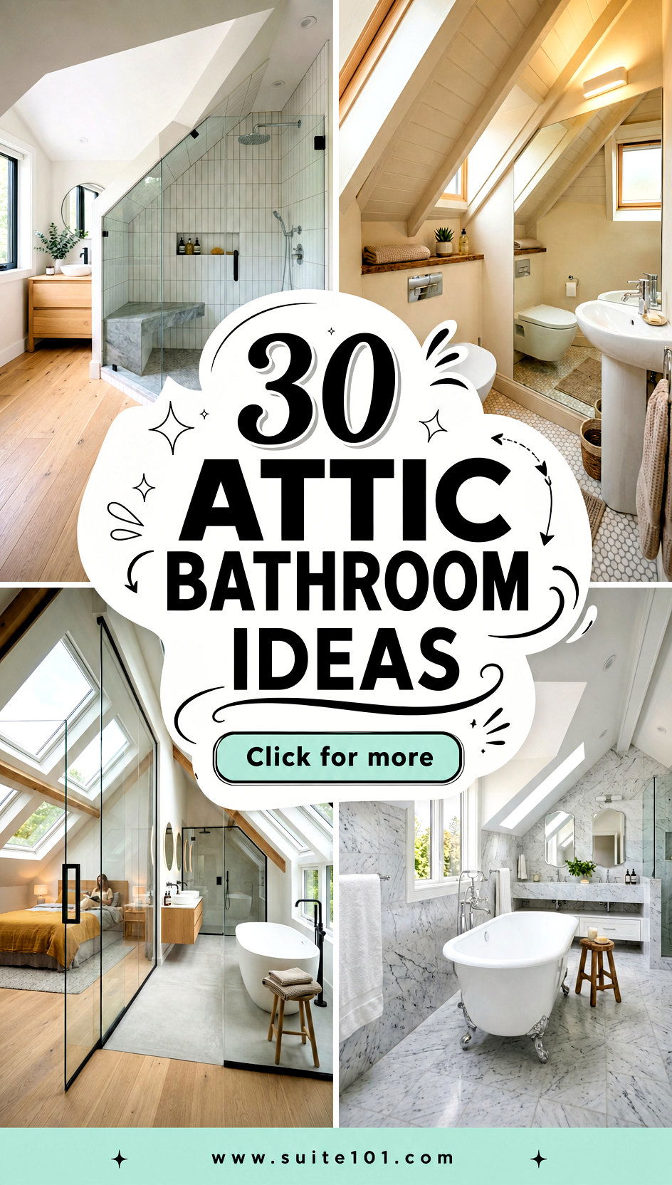 30 Attic Bathroom Ideas to Maximize Space in a Cozy Loft - 30 Attic Bathroom Ideas to Maximize Space in a Cozy Loft
