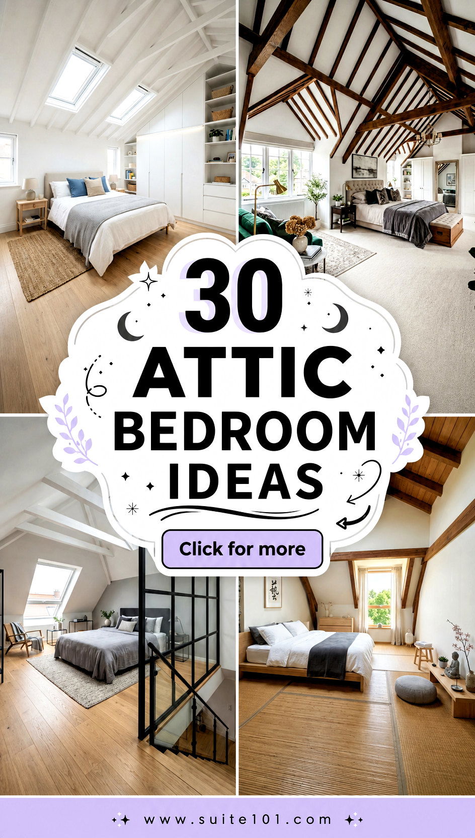 30 Attic Bedroom Ideas for a Dreamy Retreat Under the Slopes - 30 Attic Bedroom Ideas for a Dreamy Retreat Under the Slopes