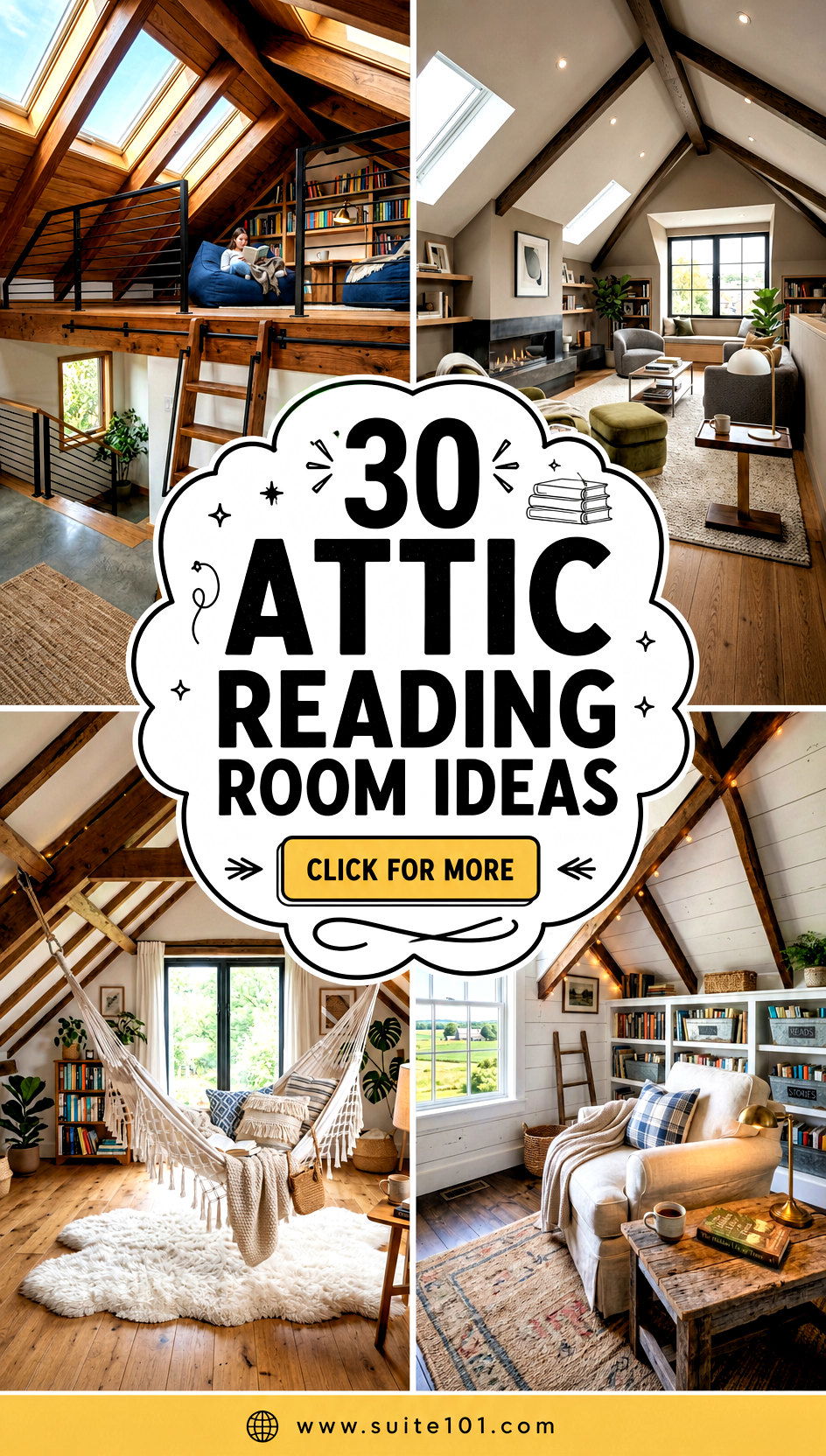 30 Attic Reading Room Ideas That Make the Perfect Retreat - 30 Attic Reading Room Ideas That Make the Perfect Retreat