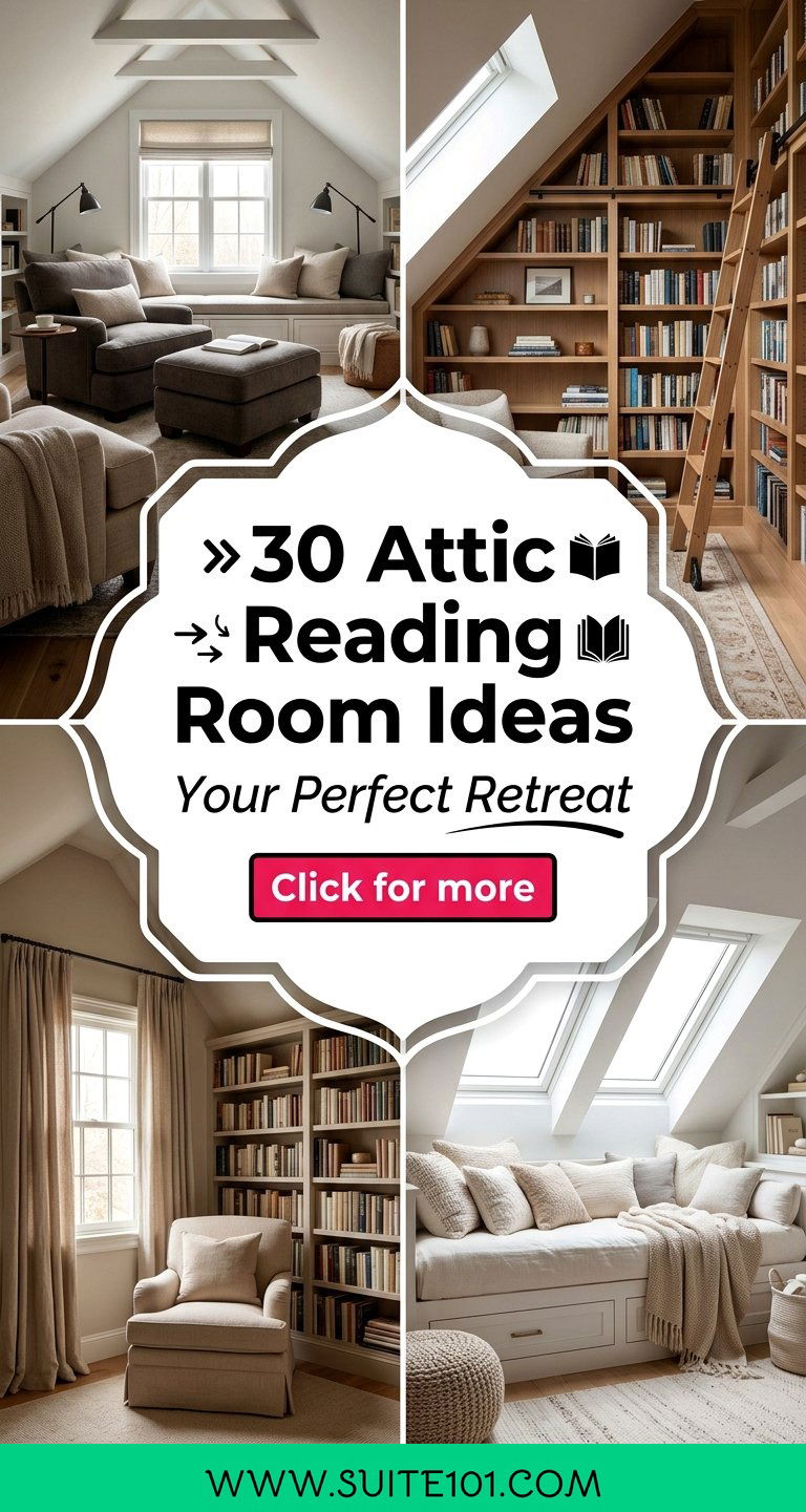 30 Attic Reading Room Ideas That Make the Perfect Retreat - 30 Attic Reading Room Ideas That Make the Perfect Retreat