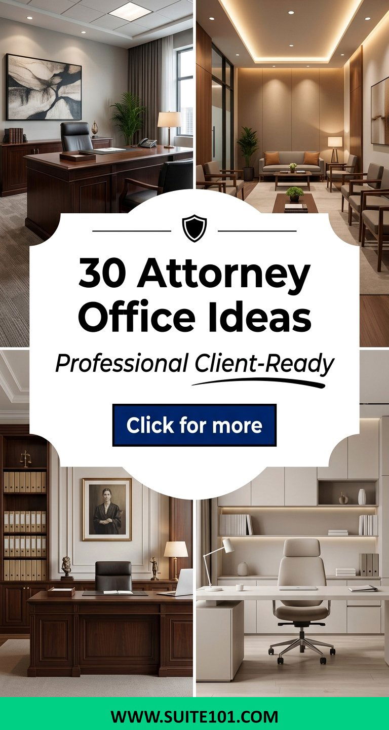 30 Attorney Office Ideas for a Professional Client-Ready Space - 30 Attorney Office Ideas for a Professional, Client-Ready Space