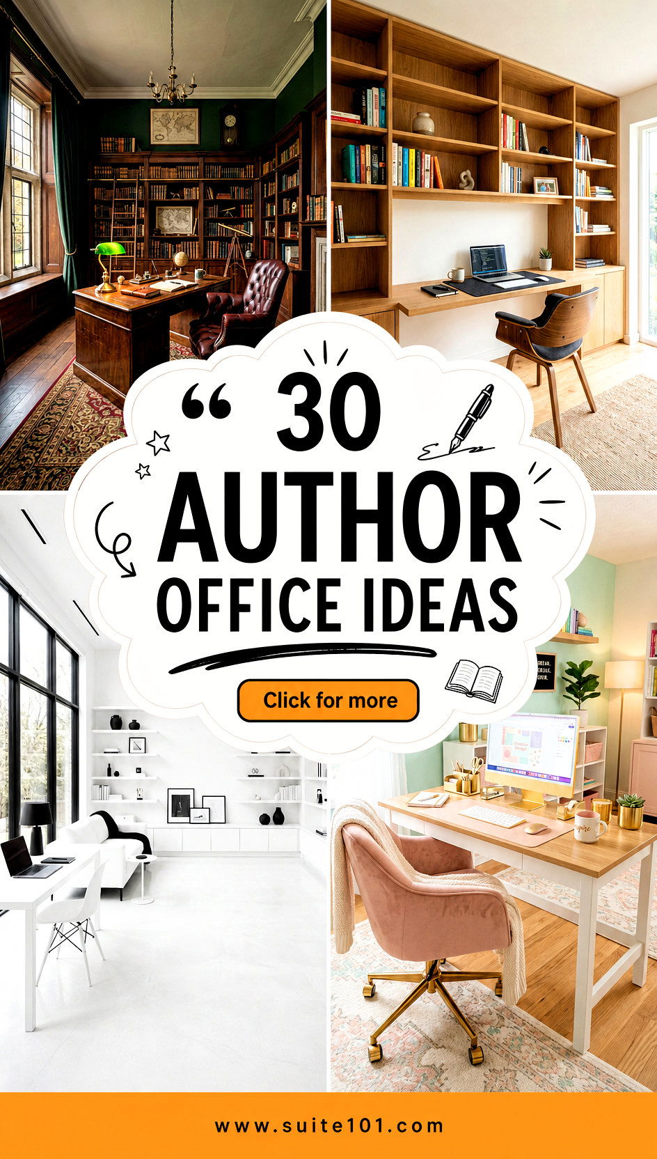 30 Author Office Ideas for Focus Flow and Writing Comfort - 30 Author Office Ideas for Focus, Flow, and Writing Comfort