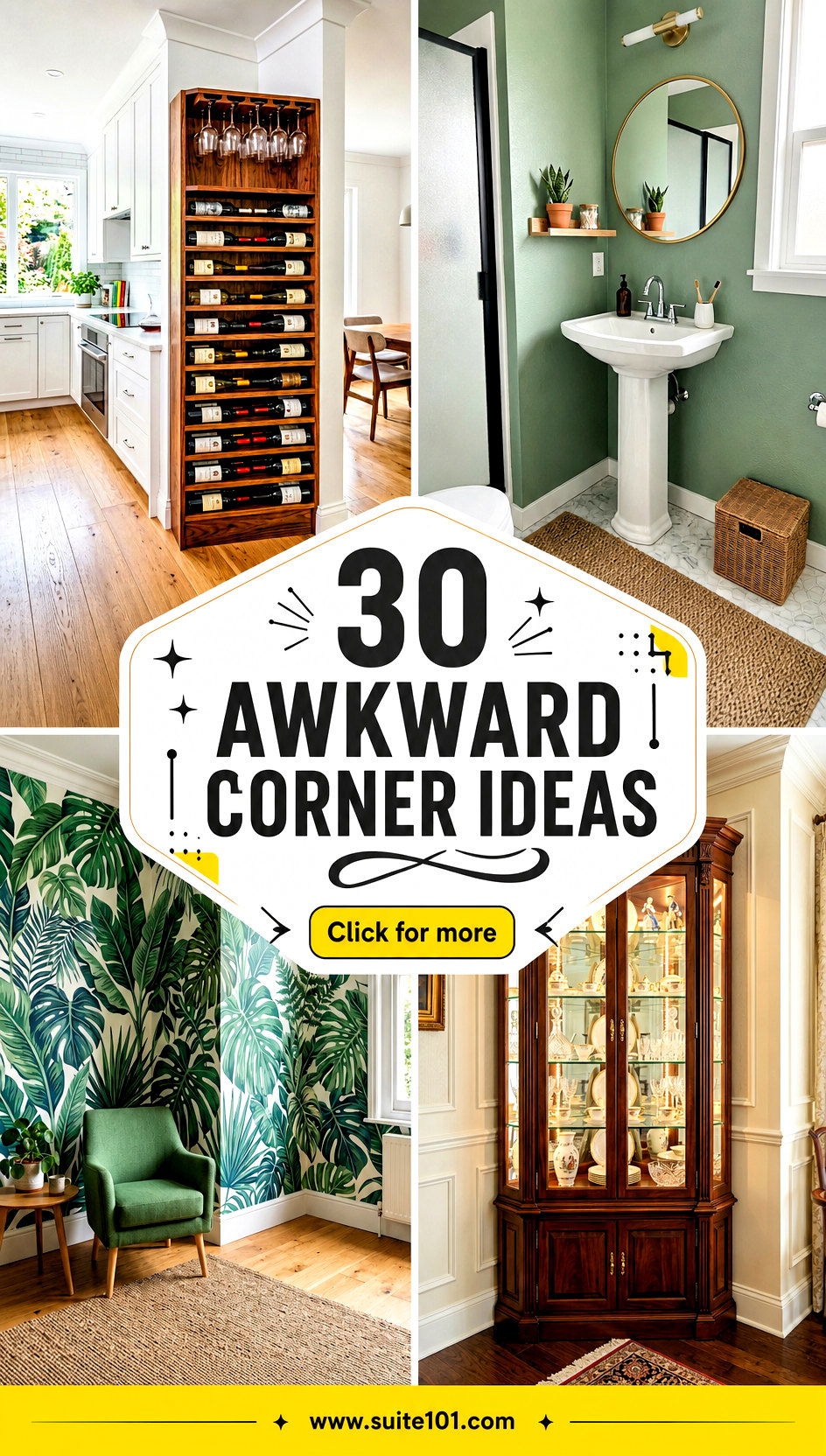 30 Awkward Corner Ideas to Make Every Spot Look Intentional - 30 Awkward Corner Ideas to Make Every Spot Look Intentional