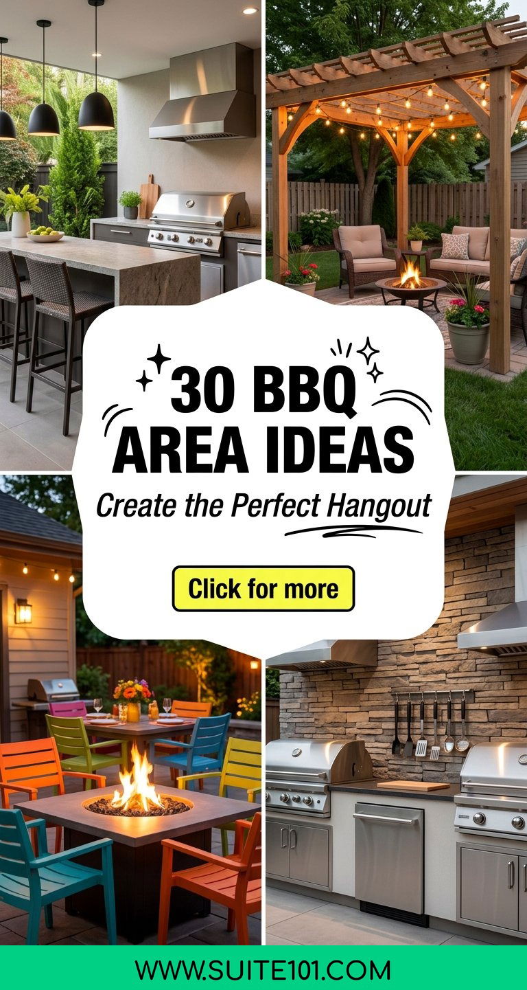 30 BBQ Area Ideas to Create the Perfect Backyard Hangout - 30 BBQ Area Ideas to Create the Perfect Backyard Hangout