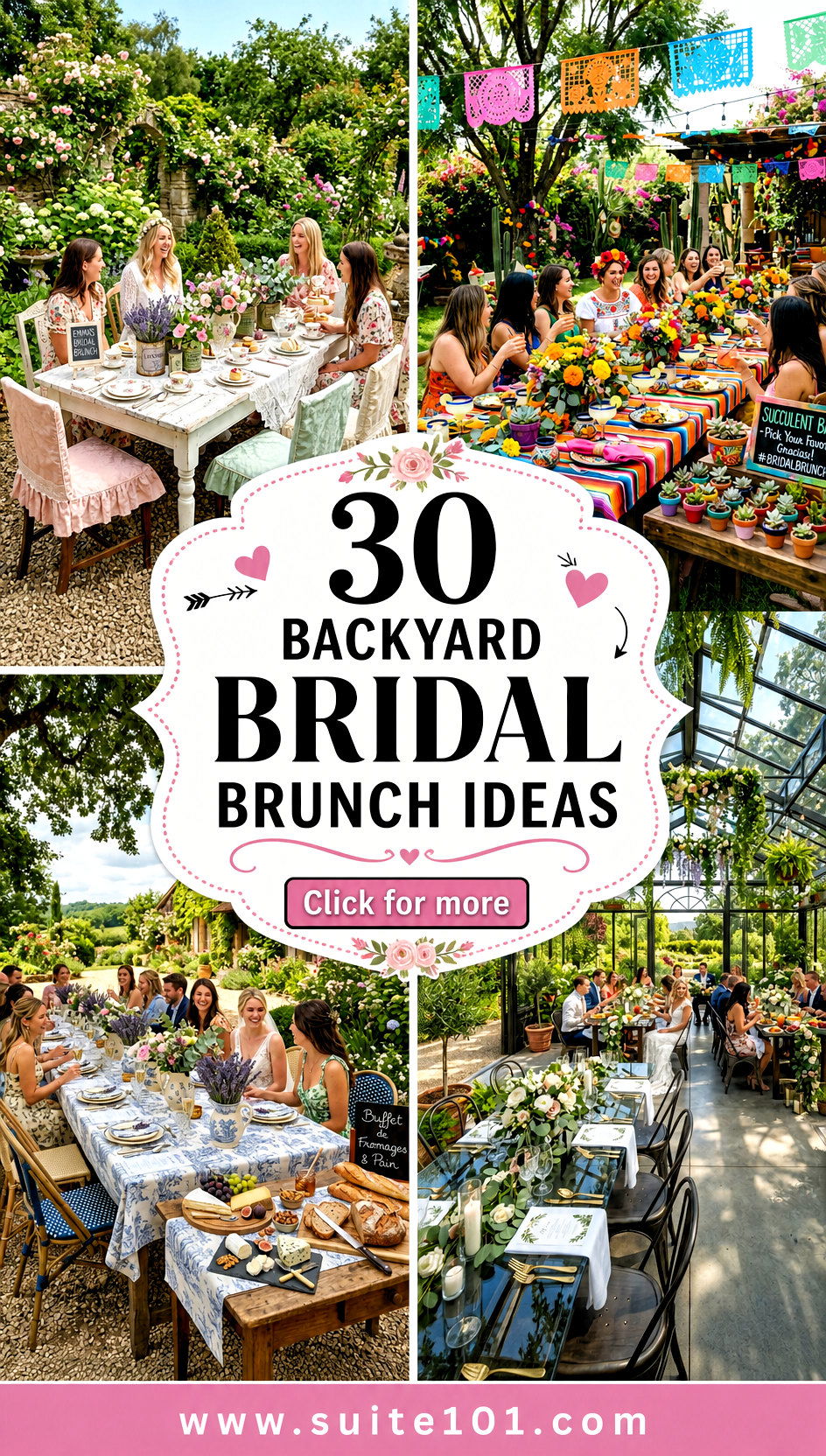 30 Backyard Bridal Brunch Ideas for a Fresh Photo-Worthy Party - 30 Backyard Bridal Brunch Ideas for a Fresh, Photo-Worthy Party