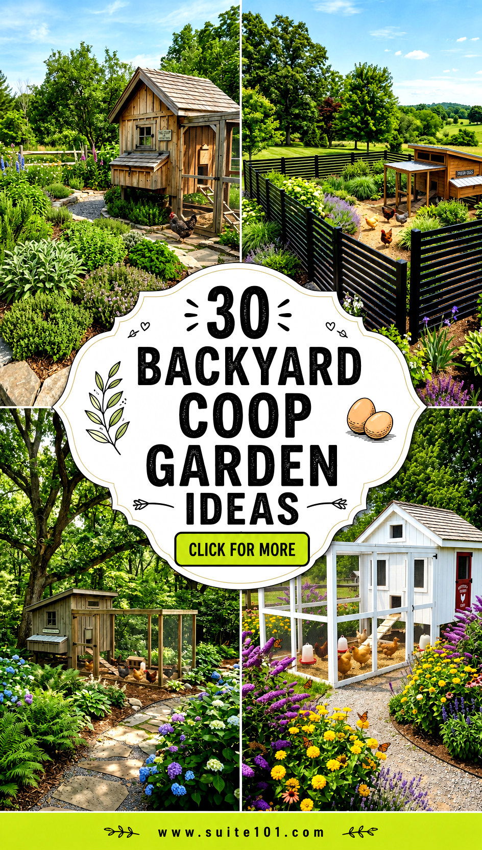 30 Backyard Coop Garden Ideas to Grow More Than Veggies - 30 Backyard Coop Garden Ideas to Grow More Than Veggies