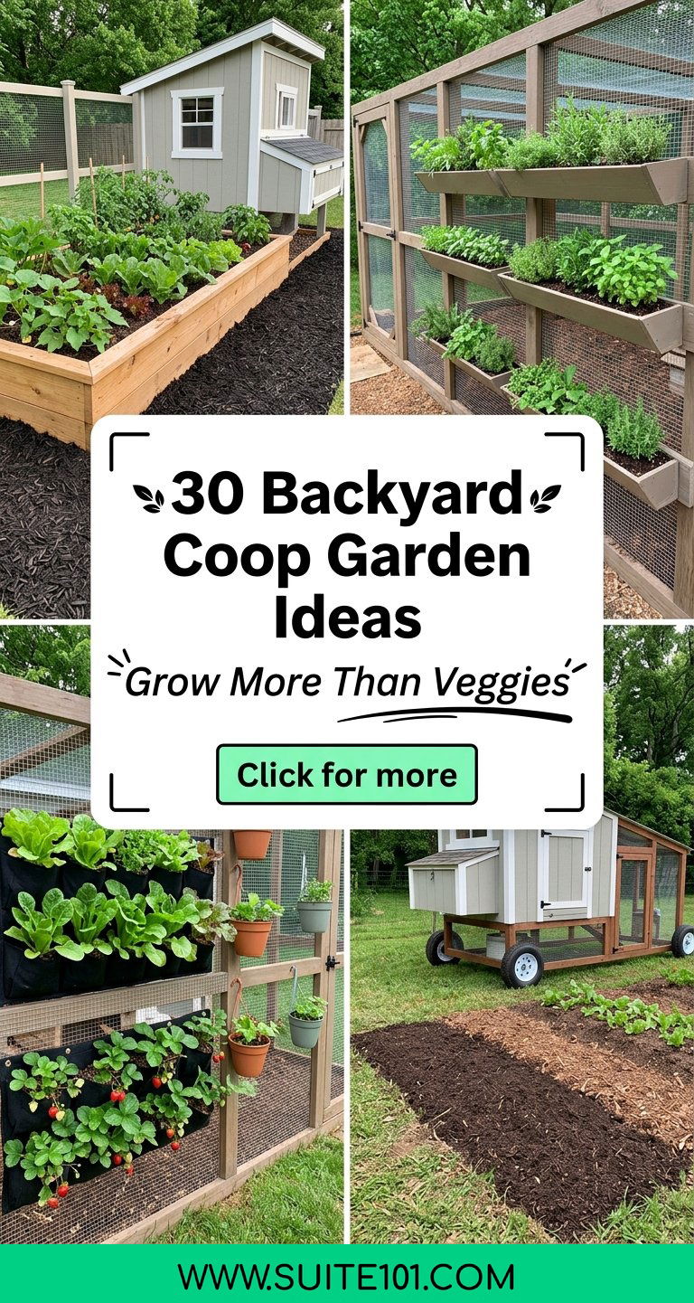 30 Backyard Coop Garden Ideas to Grow More Than Veggies - 30 Backyard Coop Garden Ideas to Grow More Than Veggies